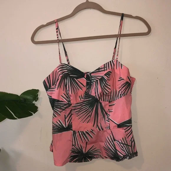 A New Day Tropical print tank - Picture 3 of 6
